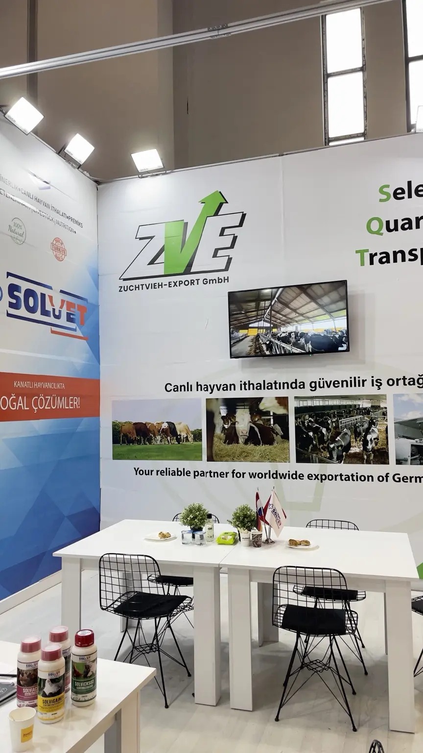 ZVE ve Solvet ortak fuar standı